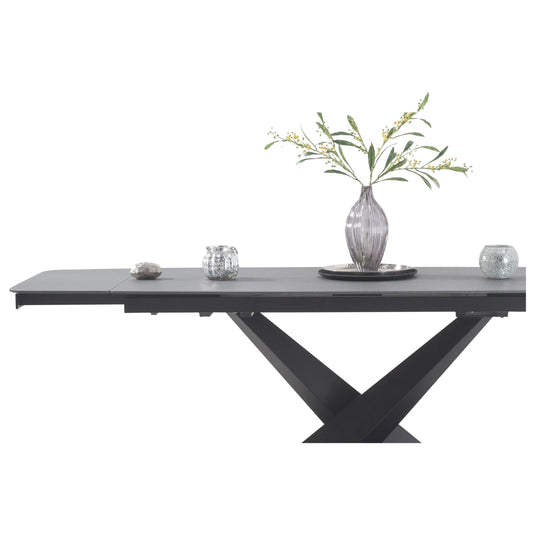 Extending Jacob 180cm Grey Stone Dining Table