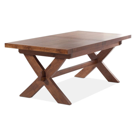 Extending Burnham 200cm Dark Oak Dining Table