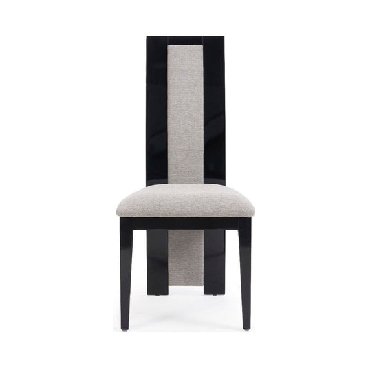 Raphael Black Solid Wood Dining Chairs Dining Chairs Raphael