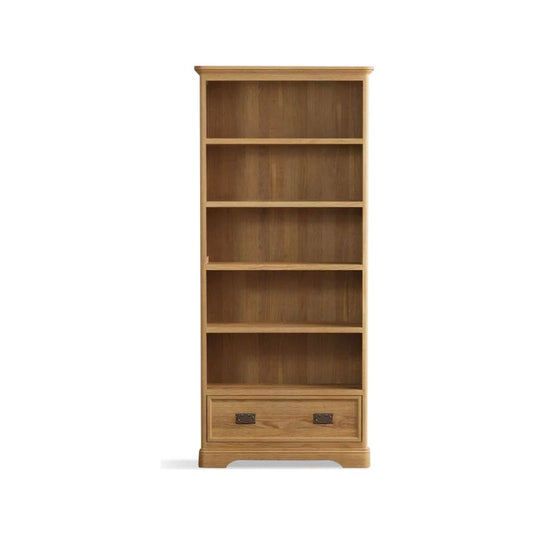 Ashton Solid Oak Tall Bookcase