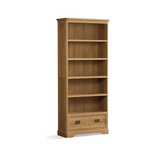 Ashton Solid Oak Tall Bookcase