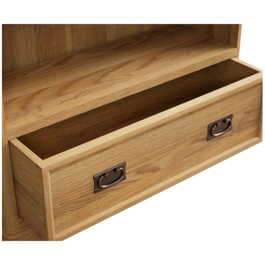 Ashton Solid Oak Tall Bookcase