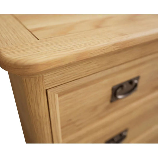 Ashton Solid Oak 2 Over 3 Chest of drawers