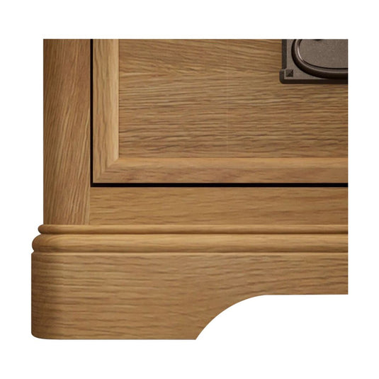 Ashton Solid Oak Triple Wardrobe