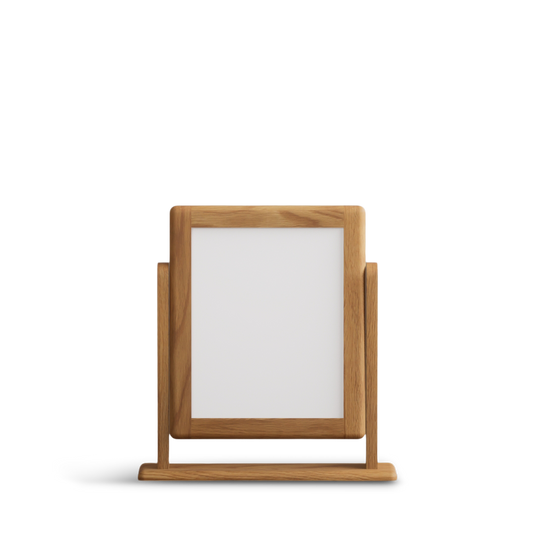 Matlock Curved Solid Oak Dressing Table Set