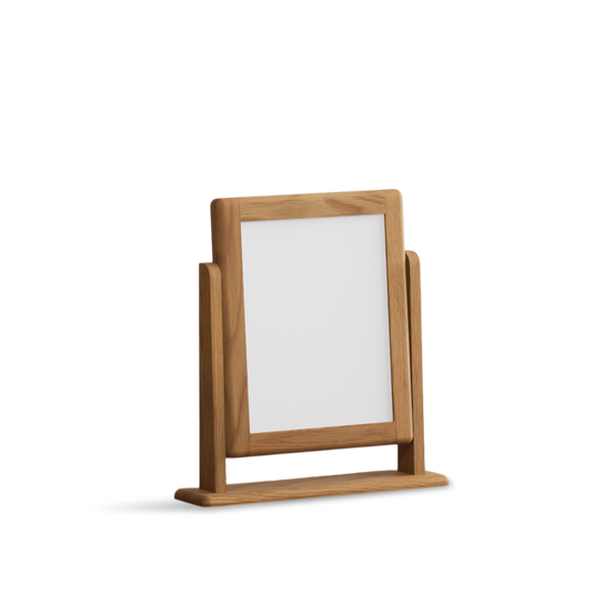 Matlock Curved Solid Oak Dressing Table Set