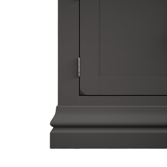 Bennett Oak and Charcoal Painted Large Dresser