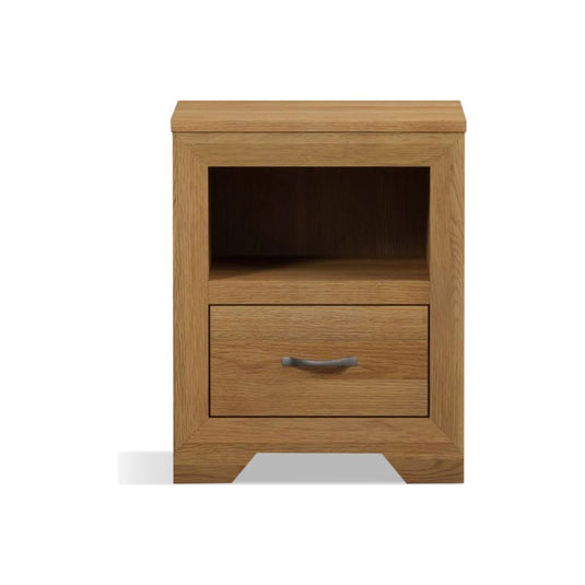 Bellingham Solid Oak 1 Drawer Bedside Table