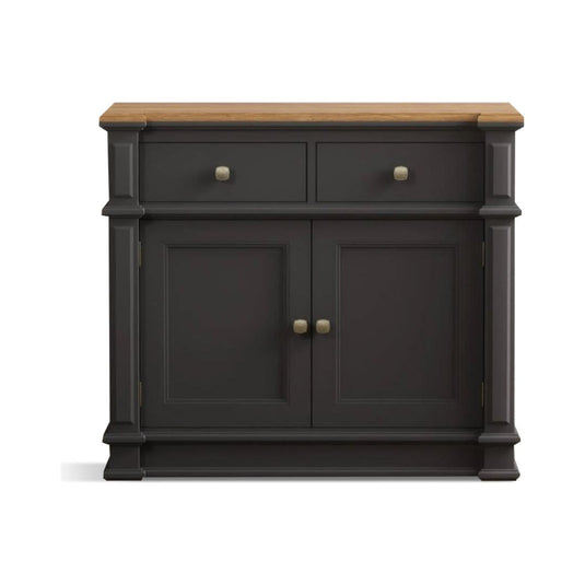 Bewley Oak and Charcoal Grey Painted Small Sideboard