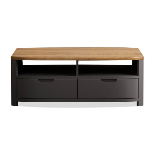Brahms Oak and Charcoal Painted 4 Drawer Coffee Table
