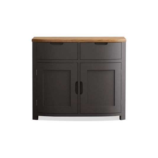 Brahms Oak and Charcoal Painted Small Sideboard