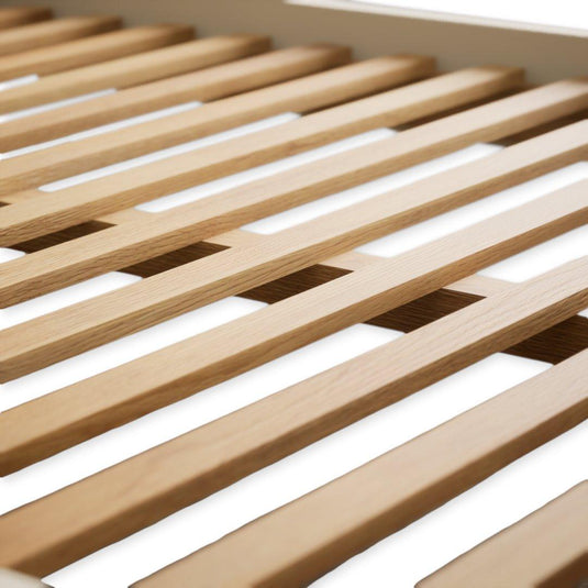 Bridstow Oak and Cream Painted Kingsize Bed Beds Bridstow