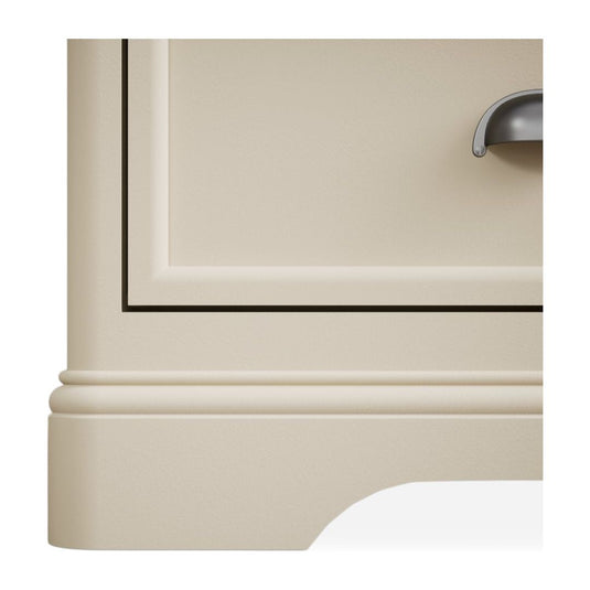 Bridstow Oak and Cream Painted Corner TV Cabinet Occasionals Bridstow