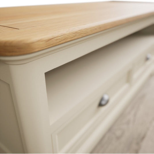 Bridstow Oak and Cream Painted 4 Drawer Coffee Table Occasionals Bridstow