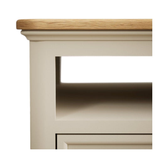 Bridstow Oak and Cream Painted 4 Drawer Coffee Table Occasionals Bridstow