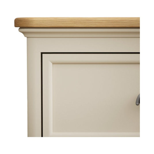 Bridstow Oak and Cream Painted Super Wide TV Cabinet Occasionals Bridstow