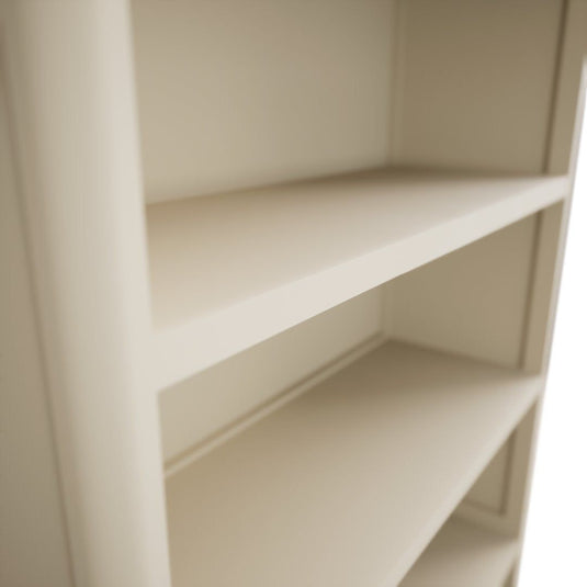 Bridstow Oak and Cream Painted Tall Bookcase Storage Bridstow