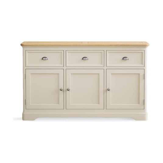 Bridstow Oak and Cream Painted Large Sideboard Sideboards Bridstow