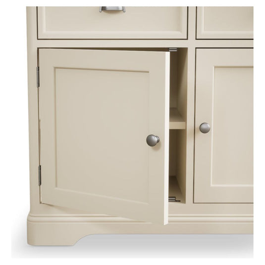 Bridstow Oak and Cream Painted Large Sideboard Sideboards Bridstow