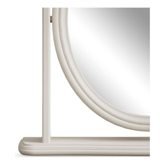 Chateau Soft White Painted Dressing Table Mirror Mirrors Chateau