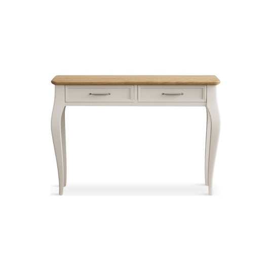 Chateau Oak and Soft White Painted Dressing Table Dressing Tables Chateau