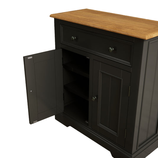 Marden Oak and Black Painted Hallway Sideboard