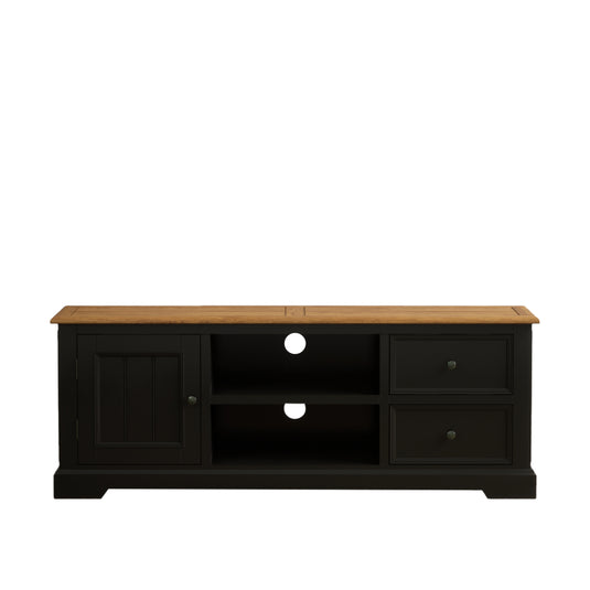 Marden Oak and Black Painted Super Wide TV Cabinet