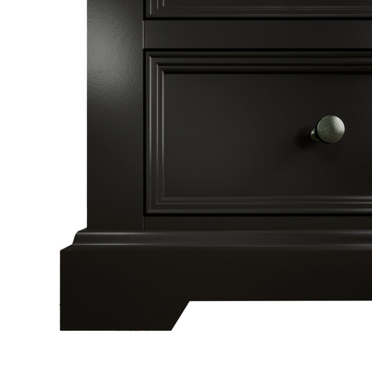 Marden Oak and Black Painted Dressing Table