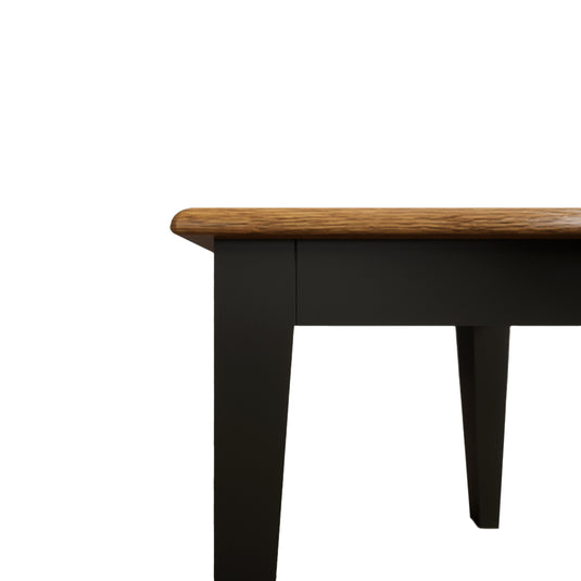 Marden Oak and Black Painted Dressing Stool