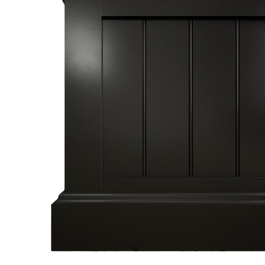 Marden Oak and Black Painted King Size Bed