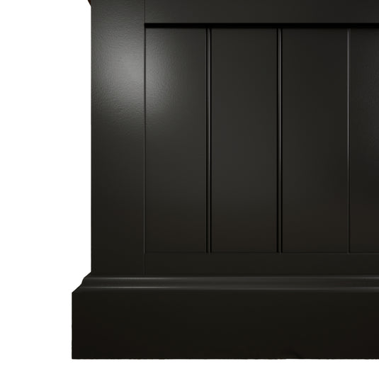 Marden Oak and Black Painted Super King Bed