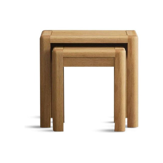 Dereham Solid Oak Nest Of Tables