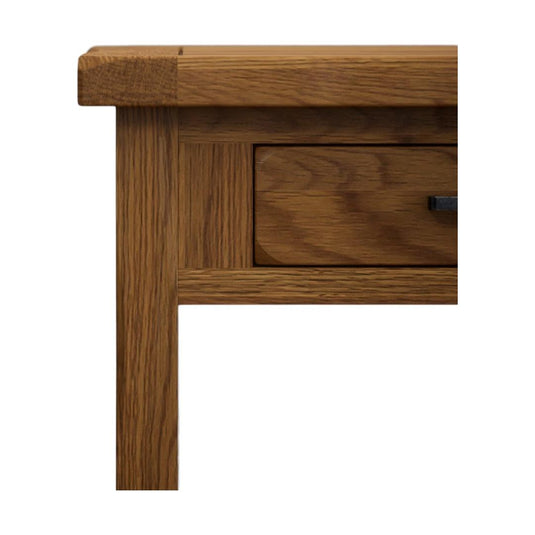 Country Rustic Solid Oak 4 Drawer Coffee Table Coffee Tables Country Rustic