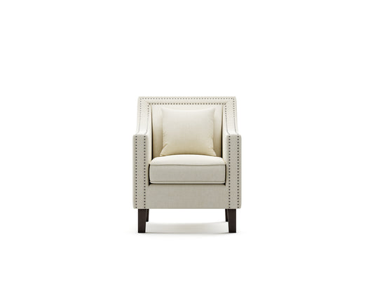 Highfield Ivory Linen Armchair