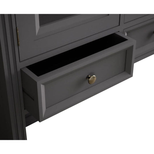 Philippe Oak and Charcoal Grey Painted Small Dresser