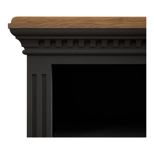Philippe Oak and Charcoal Grey Painted Small TV Cabinet