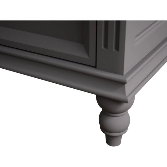 Philippe Oak and Charcoal Grey Painted Double Wardrobe