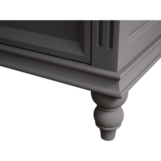 Philippe Oak and Charcoal Grey Painted Triple Wardrobe