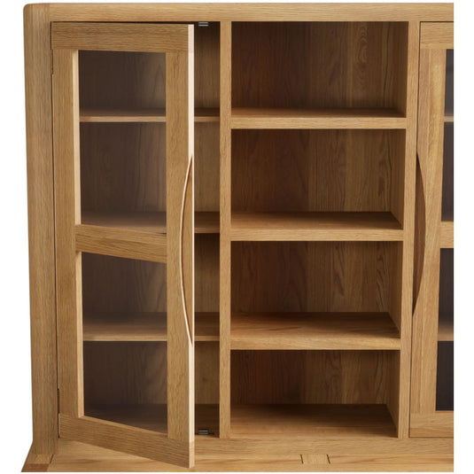 Dereham Solid Oak Large Dresser Dresser Dereham