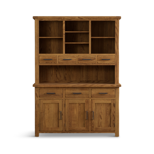 Harleston Rustic Solid Oak Large Dresser