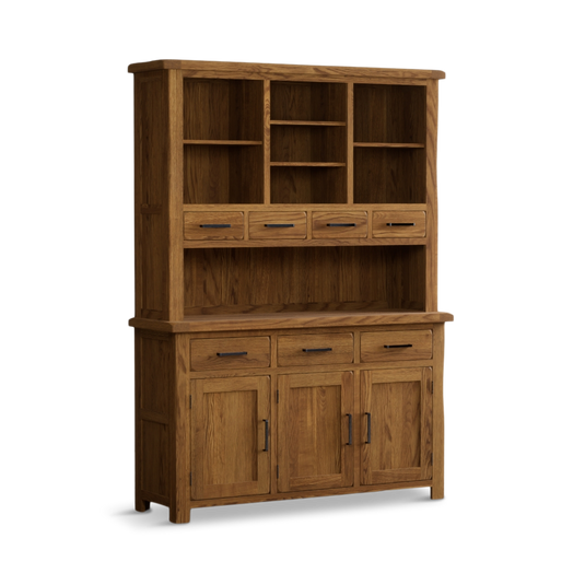 Harleston Rustic Solid Oak Large Dresser