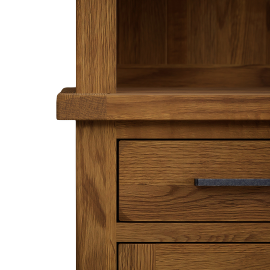 Harleston Rustic Solid Oak Large Dresser