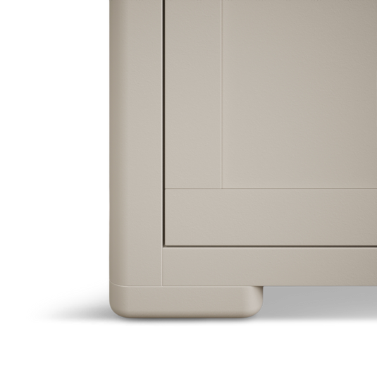 Canberra Soft White Painted Large Sideboard