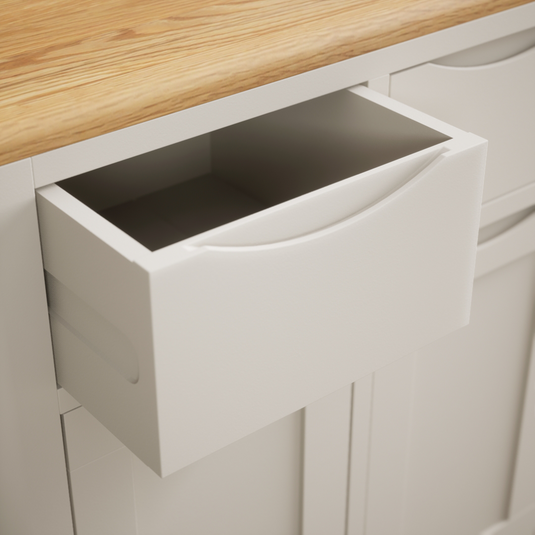 Canberra Soft White Painted Hallway Sideboard