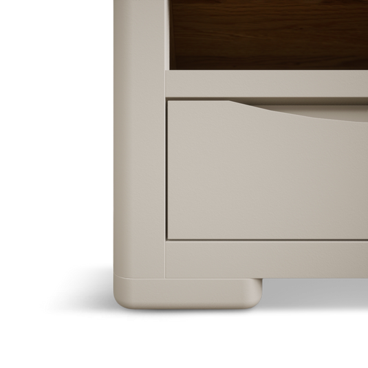 Canberra Soft White Painted Coffee Table