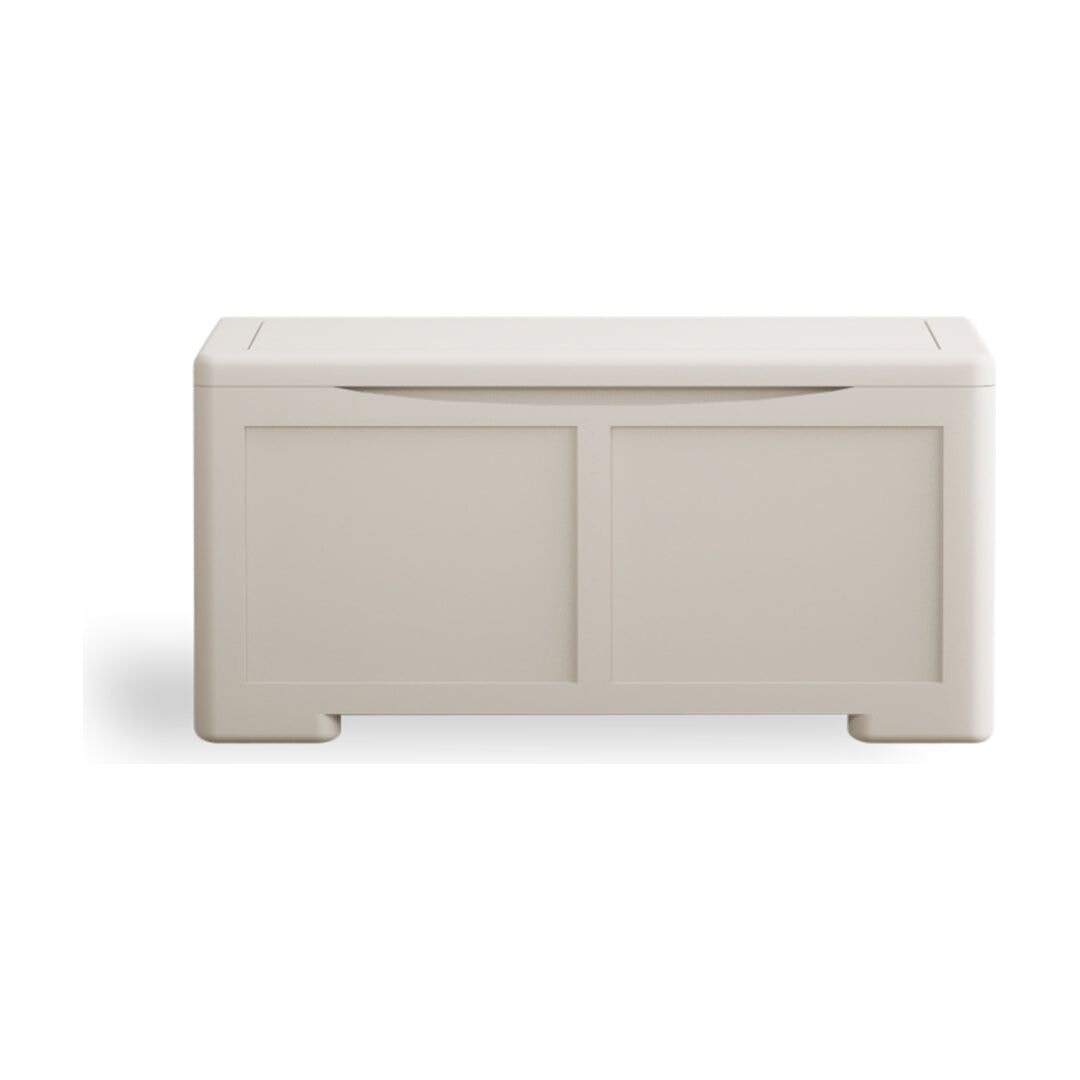 Dereham Soft White Painted Blanket Box Furniture 48