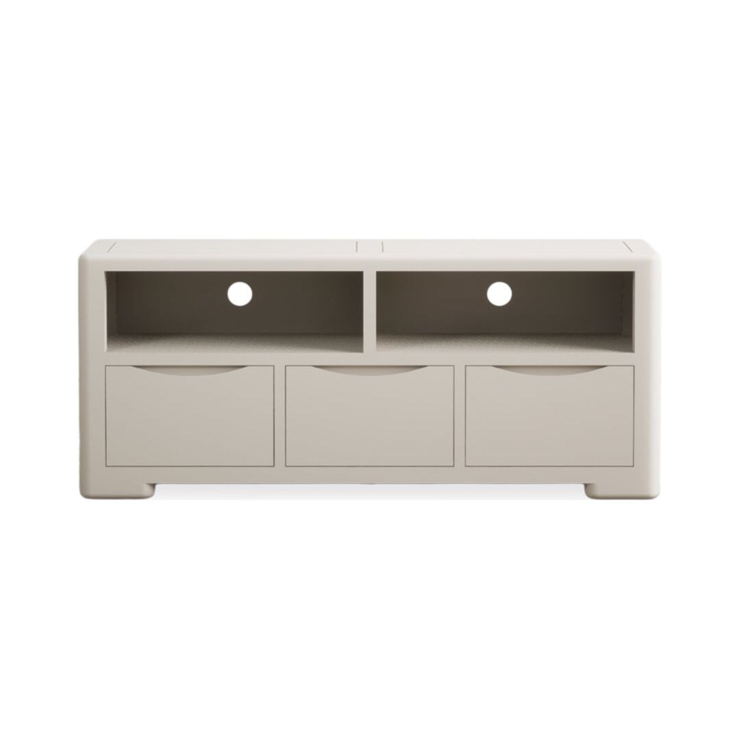 Dereham Soft White Painted Large TV Furniture 48