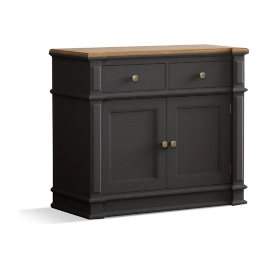 Bewley Oak and Charcoal Grey Painted Small Sideboard