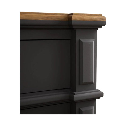 Bewley Oak and Charcoal Grey Painted Small Sideboard