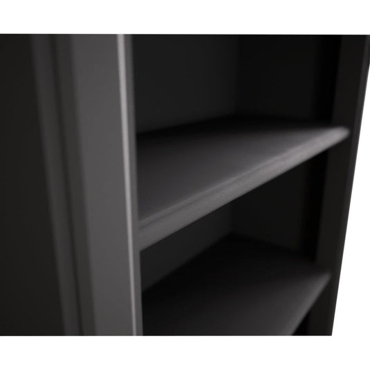 Bewley Oak and Charcoal Grey Painted Tall Bookcase